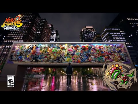 Super Smash Bros. Ultimate | Mario Strikers Charged | Petey Piranha Theme Trailer