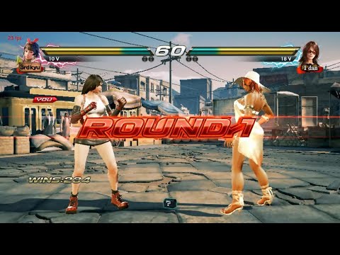 184_2 Tifa Josie vs Kataria - Tekken 7 ( Uchiha x24 ) Online PC sin grafica