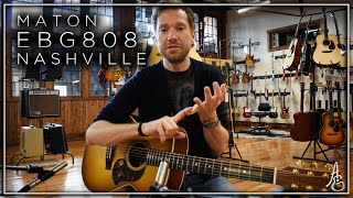 Video thumbnail for Maton EBG808 Nashville by Artisan Guitars