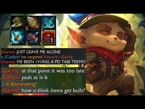 Why You Must Go AD Teemo. [Teemo vs Garen]