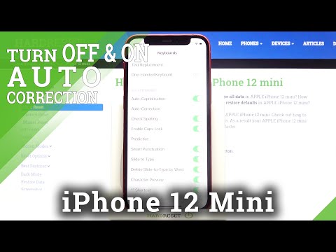 iPhone 12 Mini - Turn On Auto Correction