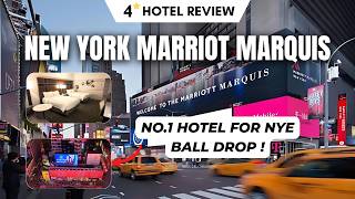 $1600 BASIC ROOM 🤯 IN TIMES SQUARE! Marriott Marquis New York 4⭐ Vacation Hotel 