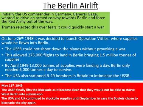 The First Berlin Crisis 1948 1949