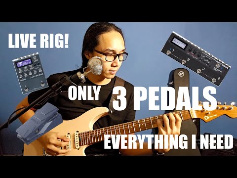 LIVE RIG: ONLY 3 PEDALS | BOSS: IR200, MS3 & EV30