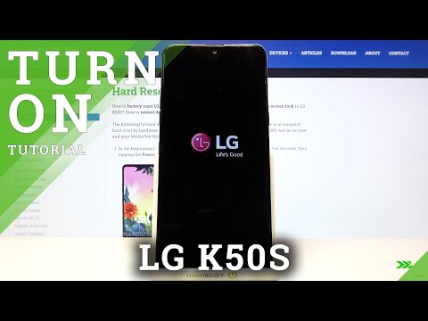 How to Turn On LG K50S – Start Device Work