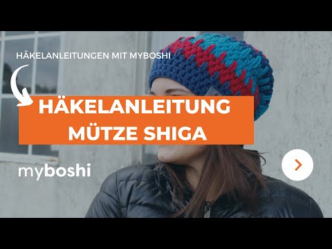 Häkelanleitung Mütze Shiga | myboshi