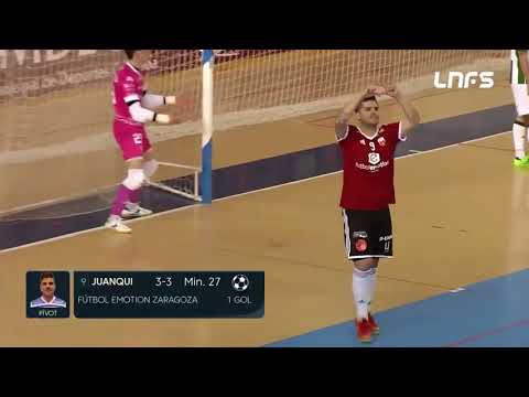 Gol Juanqui (3-3) Córdoba Patrimonio Humanidad - Fútbol Emotion Zaragoza. J23, 1Div. LNFS
