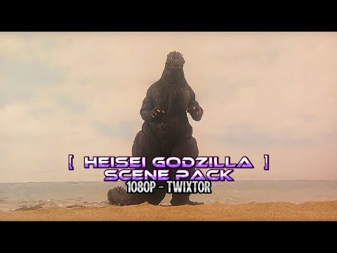 heisei Godzilla scene pack 1080p (Godzilla vs spacegodzilla)