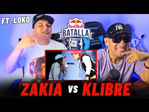 ZAKIA vs KLIBRE 💣 LA BATALLA MAS VIRAL de la HISTORIA de RED BULL PERÚ 💣 Ft. LOKO