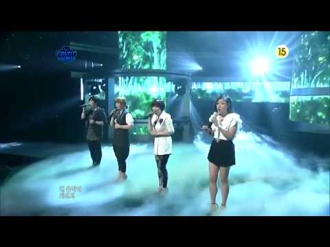 [110623]Bubble Sisters - Forest Of Piano(live @ M!Countdown)
