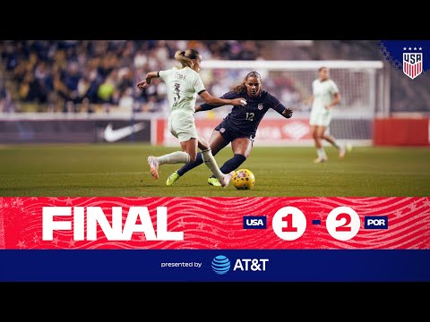 Highlights: U.S. Falls To Portugal | USWNT 1-2 POR | October 23, 2025 International Friendly