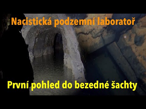 Tajná laboratoř v podzemí Nového Knína: První výzkum bezedné šachty
