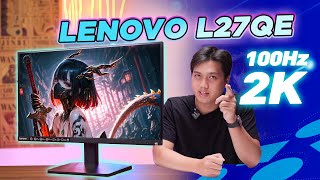 Màn Hình 2K Rẻ Nhất 2025! Lenovo L27QE Có Đáng Mua Không?