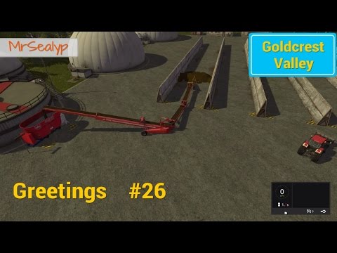 Let's Play Farming Simulator 17 PS4: Goldcrest Valley Greetings, #26
