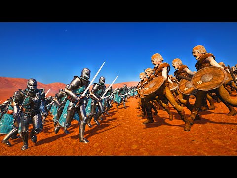 20 000x UNDEAD RAIDER VS 20 000x SWORDSMAN  | EPIC FANTASY BATTLE SIMULATOR