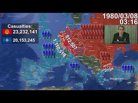 World War III with Units using Google Earth