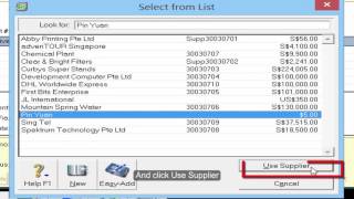How to record a Purchase Order (Item Layout) in MYOB Accounting