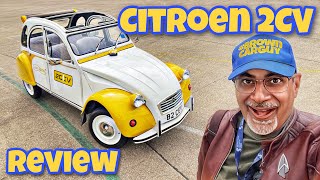 Electric Citroen 2CV Review - Quick Drive of the Hilarious 2ECV from The2CVShop