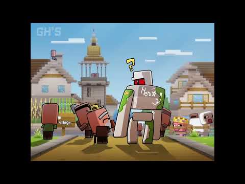 IRON GOLEM IS A HERO - MINECRAFT MOVIE ANIMATION | GH'S ANIMATION