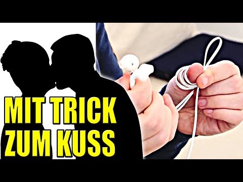 Zaubertrick mit Kopfhörer zum MÄDELS KÜSSEN (Wette) - mit AUFLÖSUNG