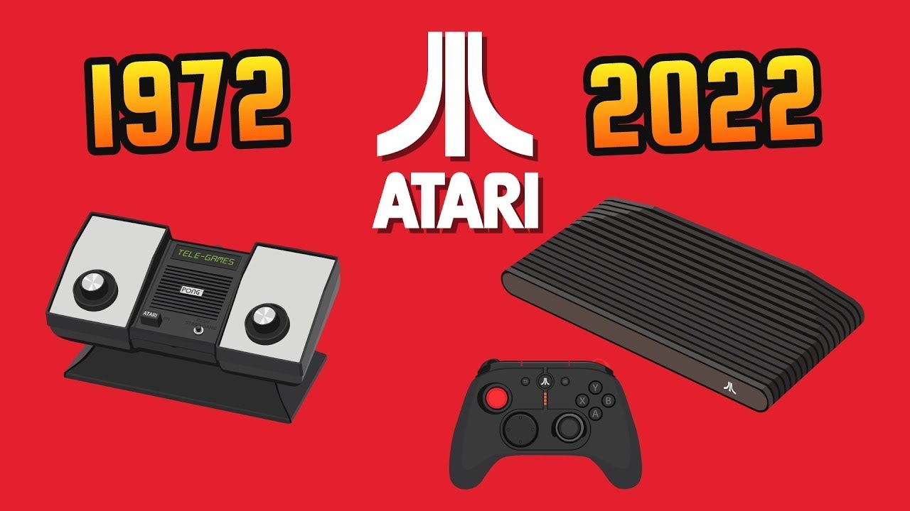 Evolution of Atari Consoles (1972-2022)