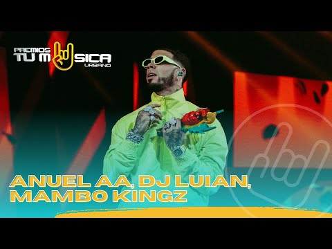 Anuel AA, DJ Luian y Mambo Kingz llevaron la euforia a 1000 en Premios Tu Música Urbano 2023