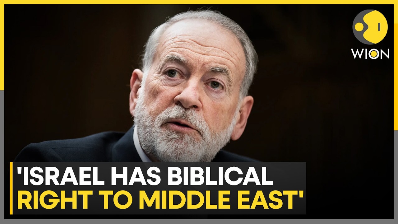 US Envoy Under Scrutiny: Arab Nations Slam Huckabee's 'Israel Remark' | WION