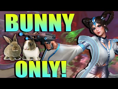 I'M ONLY ALLOWED TO BUY ITEMS WITH MY BUNNY CHALLENGE! - Masters Ranked Duel - SMITE