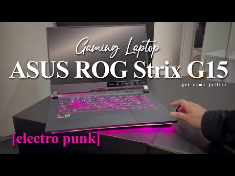 ASUS ROG Strix G15 (Electro Punk) Gaming Laptop UNBOXING ASMR | get some jollies