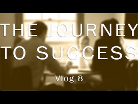 The Journey to Success - Vlog 8 Interviews, sales meeting and webinar