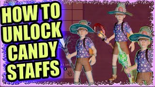 How to Unlock All The Wizard Weapons In Grounded New Update | Candy Staff Magic in Grounded
