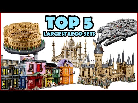COMPILATION TOP 5 Largest LEGO sets of All Time - Speed Build for Collectors