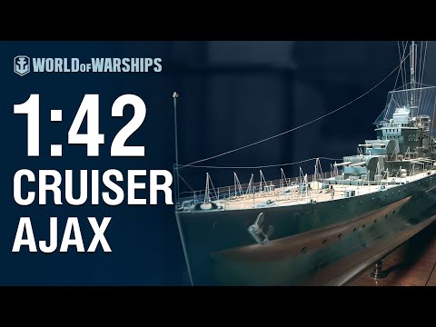 1:42 Scale: HMS Ajax | World of Warships