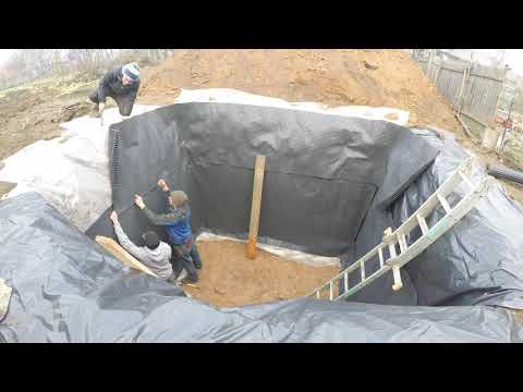 Cum se face un beci/pivnita  pas cu pas.Izolat  Fier Cofrat Turnare  4k