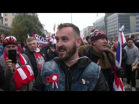 Poland's Eurosceptic Leaders, Far Right Mark Independence Centenary at Mass March