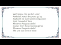Vince Gill - Sweet Augusta Darlin' Lyrics - Argelia Wenner Vince Gill - Sweet Augusta Darlin' Lyrics