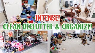 *INTENSE* CLEAN DECLUTTER & ORGANIZE WITH ME! EXTREME CLEANING MOTIVATION! SPEED CLEANING 2025!