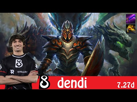 [DOTA 2] B8.Dendi the DRAGON KNIGHT [OFFLANE] [7.27D]