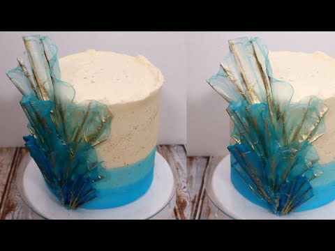 Rice Paper Sails Cake Idea