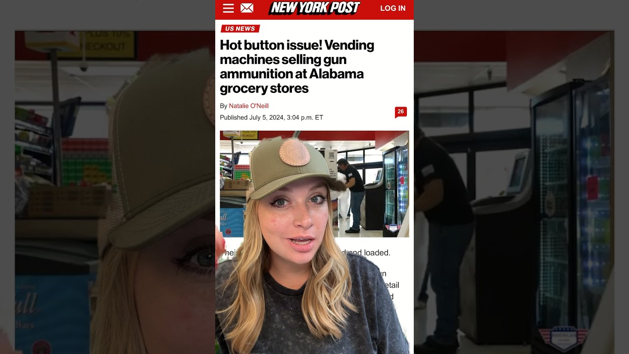 The Most American Vending Machine?!? #2ndamendment #shortsvideo #shortsfeed #shorts