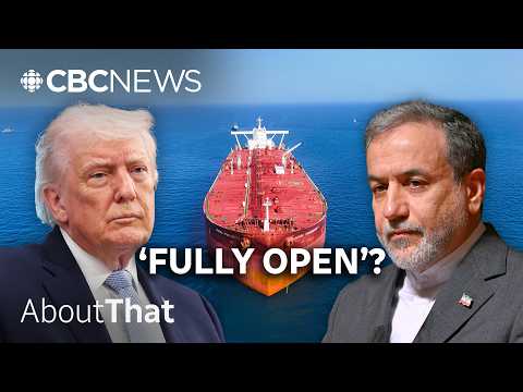 Why you can't just 'fully' reopen the Strait of Hormuz | About That