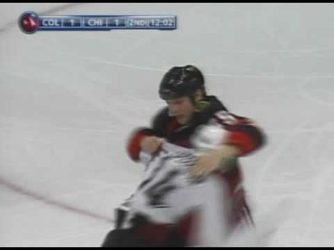 Ian Laperriere vs Ben Eager Nov 3, 2008 - Altitude feed