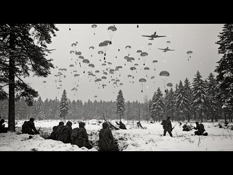 German Soldiers In The Ardennes Were SHOCKED When C-47s Dropped Thousands of Supplies By Parachute
