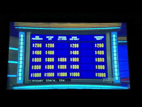 Jeopardy, Dennis Chase Day 3 - 1st (VIDEO) Daily Double (4/13/21)