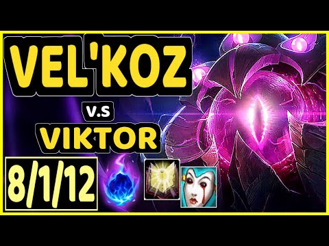 DIPLEX (VEL'KOZ) vs VIKTOR - 8/1/12 KDA MID CHALLENGER GAMEPLAY - EUW