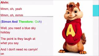 Bad Day The Chipmunks Lyrics