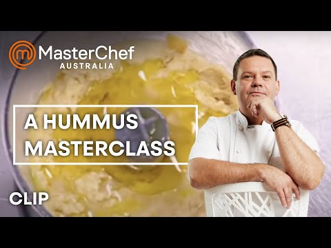 Perfect Homemade Hummus | MasterChef Australia | MasterChef World