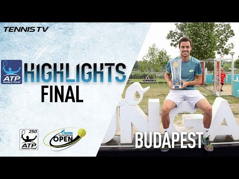 Cecchinato Beats Millman In Budapest 2018 Final Highlights