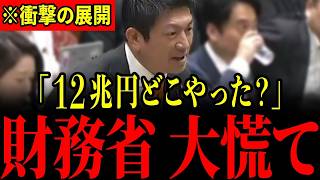【神谷宗幣】「37年もピンハネしてたのか？」財務省が消費税の約半分をとんでもないことに使っていました…神谷議員の突然の告発に青ざめる瞬間…【福田昭夫/安藤裕】