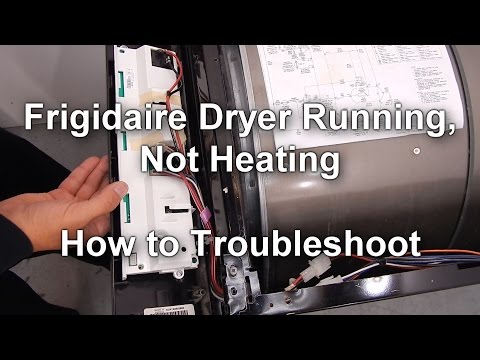 How to Troubleshoot a Frigidaire Dryer that Runs, but No Heat